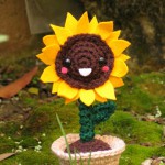sunflower amigurumi